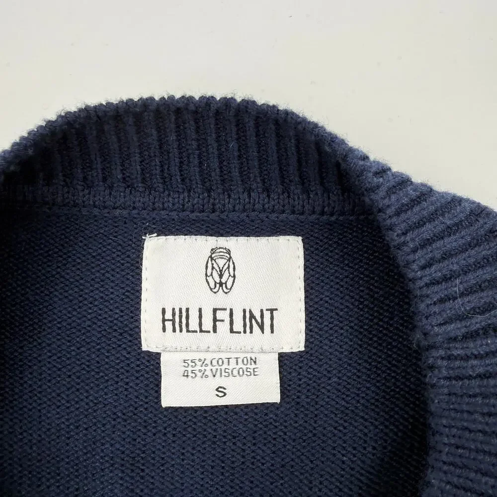 HILLFLINT Michigan Collegiate Knit Sweater Size S Womens Preppy State University